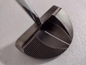 NEW RH H1 BOCCIERI SUPER ARM LOCK PUTTER 41" CENTER SHAFT BLACK CHROME TOUR - Picture 1 of 12