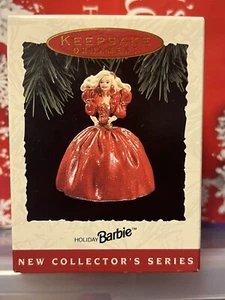 Hallmark 1993 Holiday Barbie # 1 in Serie Ornament - Bild 1 von 1