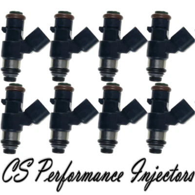 OEM Denso Fuel Injectors Set (8) for 2009-2013 Cadillac Escalade EXT 6.2L V8 - Image 1 of 4