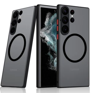 Funda rígida magnética a prueba de golpes para Samsung S25 S24 S23 Ultra S21 FE A34 A54 - Imagen 1 de 20