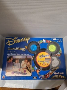 Disney GuessWords Spiel, ein elektronisches Brettspiel von Mattel - Bild 1 von 4