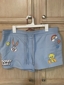 Damen Looney Tunes Short Shorts hellblau Farbe XXL 19 Look - Bild 1 von 3