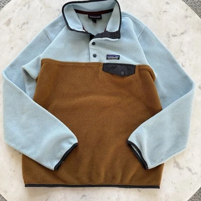 Pullover ligero para mujer Patagonia Synchilla Snap-T azul talla M estilo 25455 Foto 1 de 4