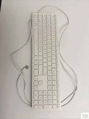 M54851-001 - Keyboard, Wired, White  HP - Image 1 of 2