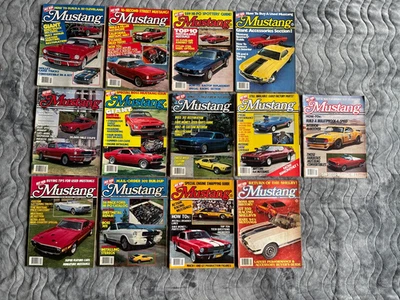 Hot Rod Magazine - Mustang - Mid 80's Collection Lot of 13 Magazines - Image 1 of 4