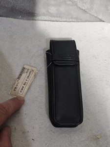 Kenneth Cole New York Leather & Fun Runch Black For Pen And Pencil Vintage - Picture 1 of 6