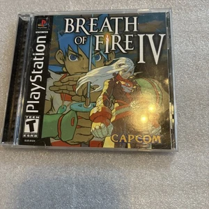 Breath of Fire IV PS1 Sony PlayStation 1, 2000 - Komplett Near Mint Disc - Bild 1 von 10