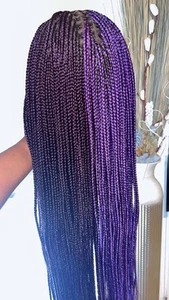 30 Inches Mixed Colored Braids Ready For Delivery - Picture 1 of 5