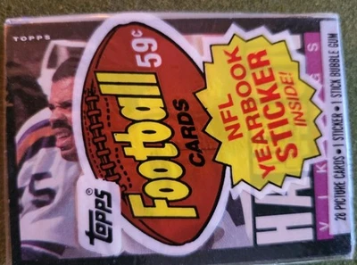 Violoncelo de futebol 1985 Topps Warren Moon novato controle remoto nas costas mostrando óleo de pátio - Imagem 1 de 3