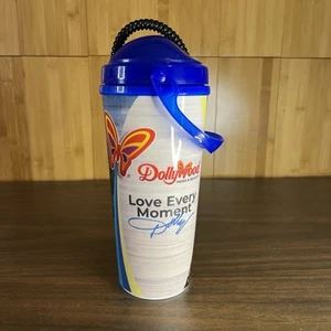 Taza de viaje de recuerdo Dollywood Love Every Moment mariposa limpia con pajita - Imagen 1 de 9