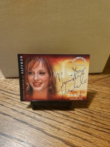 2006 Inkworks Firefly #A-10 Christina Hendricks as Saffron Autograph - Picture 1 of 2