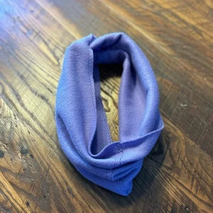 Girls Purple Fleece Cowl Scarf - handmade - Picture 1 of 5