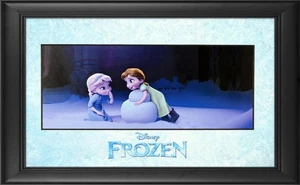 Frozen Framed "Magical Snowman" 11" x 17" Matted Photo - Picture 1 of 1