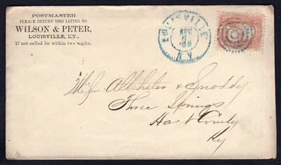 USA Louisville Ky 1860s Corner Cover - Image 1 of 2