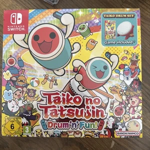 Taiko no Tatsujin Drum 'n' Fun! Bundle Brand New & Factory Sealed! - Picture 1 of 2