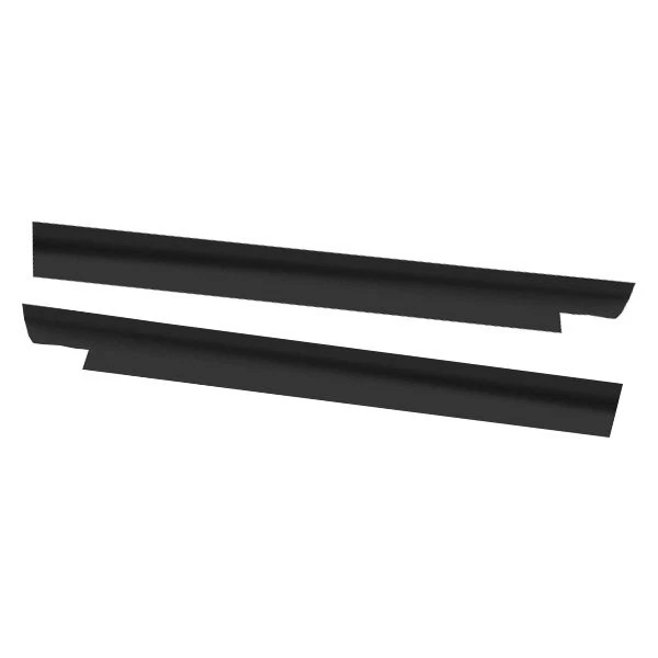 For Jeep Wrangler 1997-2006 Warrior S909UX Smooth Black Side Plates w Lip - Image 1 of 1