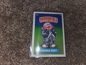 697: Horrorible Kids Serie 7 Burning BURT #211b GPK, cubo de basura Kids - Imagen 1 de 5
