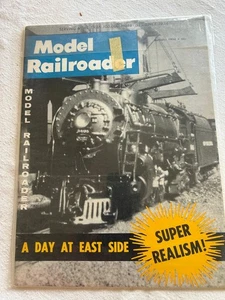 Model Railroader Magazine August 1958 Super Realism Varney HO Trains - Picture 1 of 2
