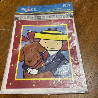 Banner de celebración de feliz cumpleaños Madeline 8 pies de largo desde 2002 Foto 1 de 4