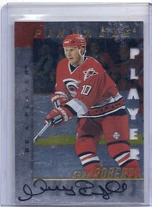 1997-98 BE A PLAYER GARY ROBERTS DIE CUT AUTOGRAFO BAP AUTO 73 URAGANI - Foto 1 di 1