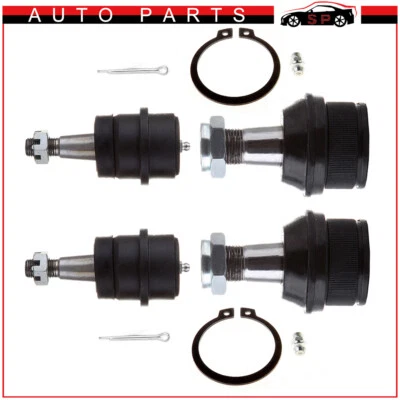 Kit de suspensión de rótulas superiores inferiores delanteras 4 piezas para Dodge Ram 1500 1994-1999 Foto 1 de 4