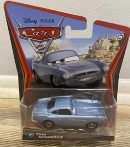 Disney Pixar Cars 2 Finn McMissile Die-Cast Metal Car Mattel New Sealed - Picture 1 of 7