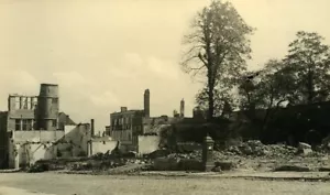 Belgium Tournai Destruction WWII Liberation Ruins Old Photo 1945 - Picture 1 of 3