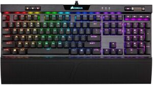 Corsair K70 RGB MK.2 RAPIDFIRE Cherry MX Blue Gaming Mechanical Keyboard