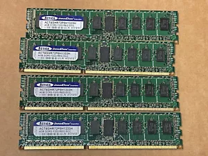 16GB ACTICA RAM 4 x 4GB DDR3-1333 REG ECC ACT4GHR72P8H1333H - Picture 1 of 1