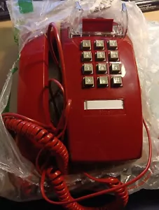 Teléfono de Pared Digital Tono Táctil Rojo - Caja Abierta Completo Envío Gratis B10 - Imagen 1 de 1