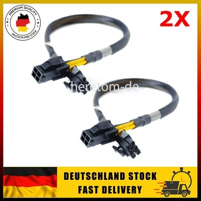 2St. Motherboard CPU 4pin Buchse auf GPU 6pin männliche Videokarte Adapter Kabel - Bild 1 von 4
