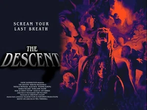 THE DESCENT 2005 Quad Poster Druck 30x40" Neil Marshall Myanna Buring KOSTENLOSER VERSAND - Bild 1 von 1