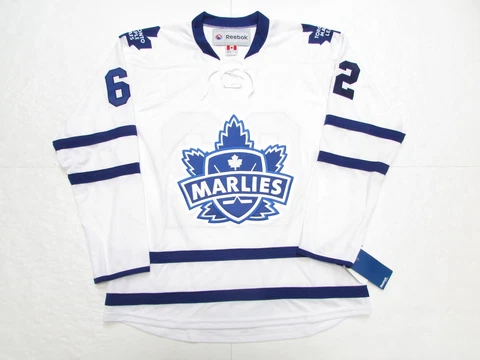 WILLIAM NYLANDER TORONTO MARLIES WHITE AHL REEBOK PREMIER HOCKEY JERSEY Cover