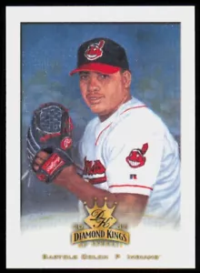 2002 Donruss Diamond Kings SAMPLE Gold Bartolo Colon #024 - Picture 1 of 2