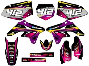 2007-2009 RMZ 250 SURGE Purple Senge Graphics Kit Compatible with Suzuki - Picture 1 of 10