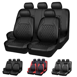 Juego completo de fundas de asiento de coche de 5 asientos protector trasero delantero para Toyota J9S4 - Imagen 1 de 14