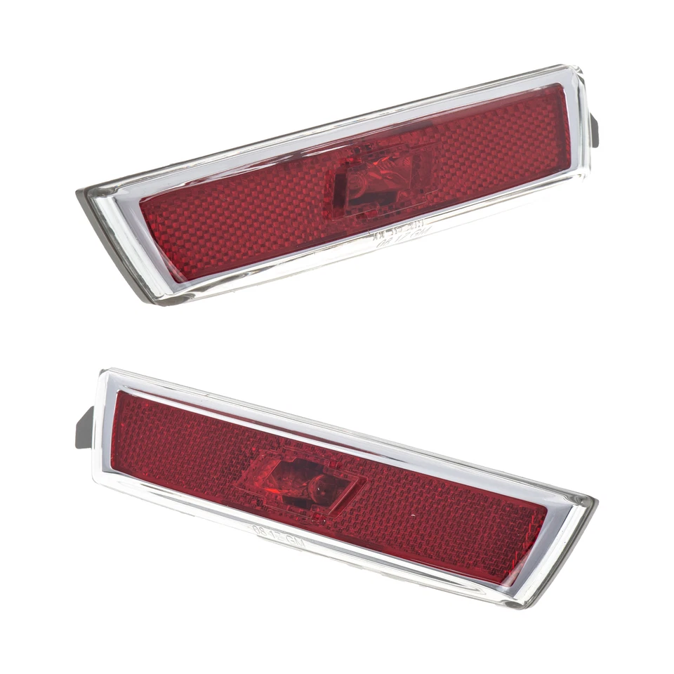 OEM NEW Rear Left & Right Side Marker Light Reflector Set 08-12 Chevrolet Malibu - Image 1 of 4