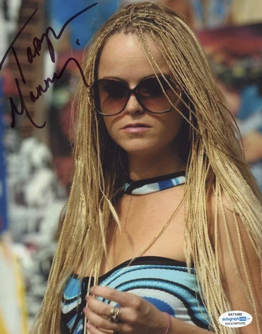 TARYN MANNING SIGNED HUSTLE AND FLOW 8X10 PHOTO ACOA Cover