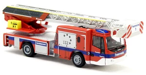 Rietze 71102 - IVECO Magirus DLK 23 / 12 n.B. nB Feuerwehr Augsburg - 1:87 H0 - Bild 1 von 4