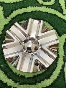 MIROR CENTER CAP # CAP986L153 CHROME WHEELS CENTER CAP - Picture 1 of 4