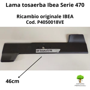 LAMA 46cm P4050018VE RICAMBIO ORIGINALE PER TOSAERBA IBEA SERIE 470 TIPO 4721 - Imagen 1 de 1