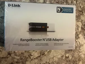 D-Link RangeBooster Wireless N USB Adapter DWA-140 Wireless N-300 versiegelt NEU - Bild 1 von 6