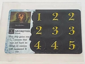 Wizkids Pirates ccg FROZEN NORTH | 115 | MUSKETIER / Crew (Frankreich)   - Bild 1 von 2