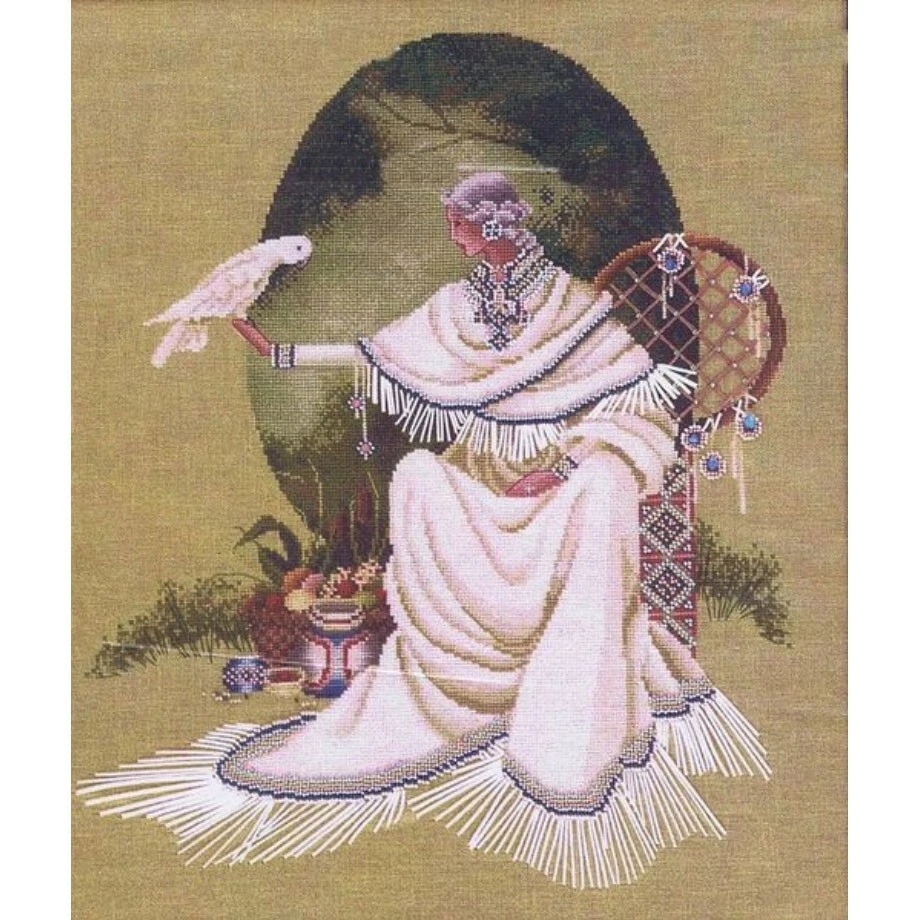 Lavender & Lace Cross Stitch Chart Spiritdancer BR10 - Image 1 of 1