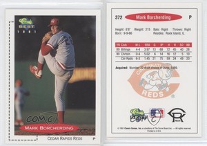 1991 Classic Best Minor League Mark Borcherding #372