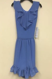 Ella Moss Girls' Dress Romper With Belt - Picture 1 of 10