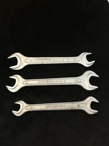 VINTAGE - LOT of 3 - Dowidat Mercedes Benz Wrenches 14mm 17mm 11mm 13mm Germany - Picture 1 of 2