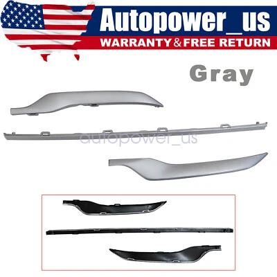 Fit 2020-2022 Honda CR-V CRV Rear Bumper Left Right Middle Molding Trim Gray - Image 1 of 4