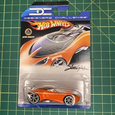 Hot Wheels Designer Challenge - Lotus Concept - Orange 2007 Rare Color - Image 1 of 4