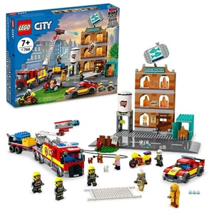 LEGO 60321 City Fire Brigade - Factory Sealed -  766 Piece Lego Set (Retired) - Picture 1 of 1